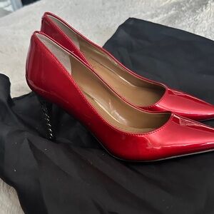 J.Renee Red Patent Leather Heels